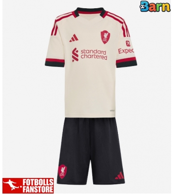 Liverpool Bortatröja Barn 2025-26 Kortärmad (+ Korta byxor)
