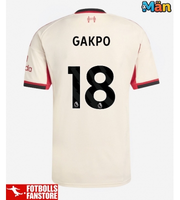 Liverpool Cody Gakpo #18 Bortatröja 2025-26 Kortärmad