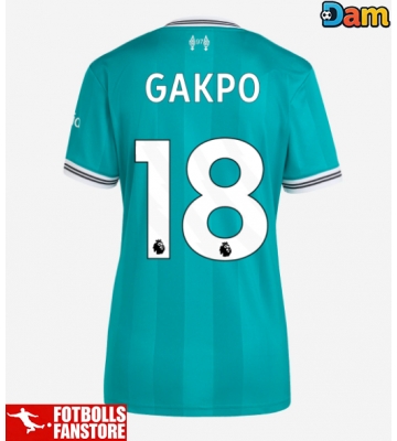 Liverpool Cody Gakpo #18 Tredje Tröja Dam 2025-26 Kortärmad