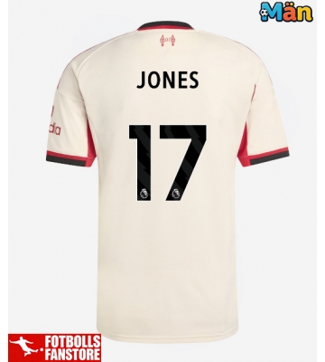 Liverpool Curtis Jones #17 Bortatröja 2025-26 Kortärmad