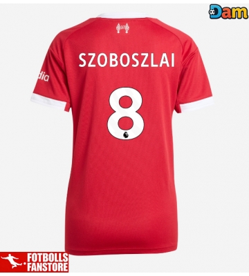 Liverpool Dominik Szoboszlai #8 Hemmatröja Dam 2025-26 Kortärmad