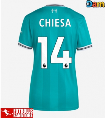 Liverpool Federico Chiesa #14 Tredje Tröja Dam 2025-26 Kortärmad