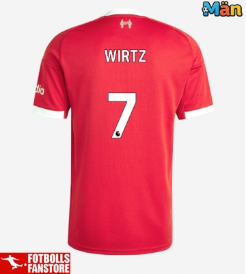 Liverpool Florian Wirtz #7 Hemmatröja 2025-26 Kortärmad