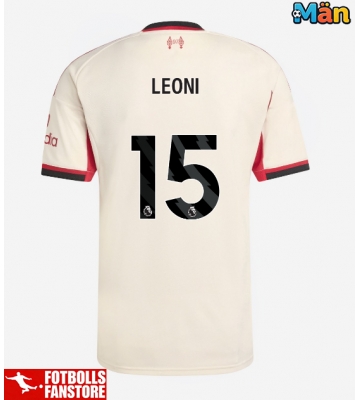 Liverpool Giovanni Leoni #15 Bortatröja 2025-26 Kortärmad