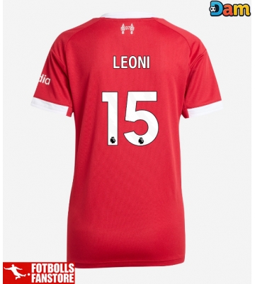 Liverpool Giovanni Leoni #15 Hemmatröja Dam 2025-26 Kortärmad