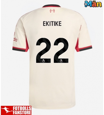 Liverpool Hugo Ekitike #22 Bortatröja 2025-26 Kortärmad