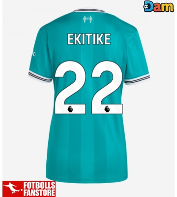 Liverpool Hugo Ekitike #22 Tredje Tröja Dam 2025-26 Kortärmad