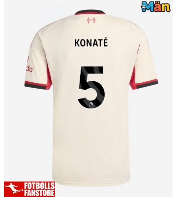 Liverpool Ibrahima Konate #5 Bortatröja 2025-26 Kortärmad