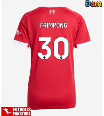 Liverpool Jeremie Frimpong #30 Hemmatröja Dam 2025-26 Kortärmad