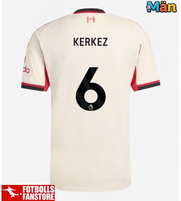 Liverpool Milos Kerkez #6 Bortatröja 2025-26 Kortärmad