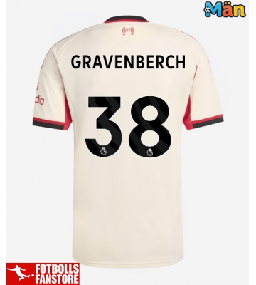 Liverpool Ryan Gravenberch #38 Bortatröja 2025-26 Kortärmad