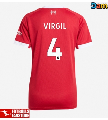 Liverpool Virgil van Dijk #4 Hemmatröja Dam 2025-26 Kortärmad