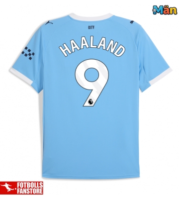 Manchester City Erling Haaland #9 Hemmatröja 2025-26 Kortärmad