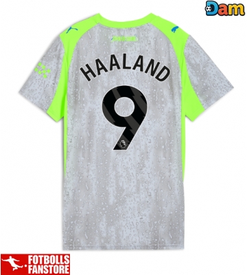 Manchester City Erling Haaland #9 Tredje Tröja Dam 2025-26 Kortärmad