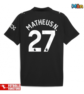 Manchester City Matheus Nunes #27 Bortatröja 2025-26 Kortärmad