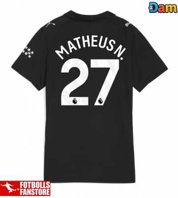 Manchester City Matheus Nunes #27 Bortatröja Dam 2025-26 Kortärmad