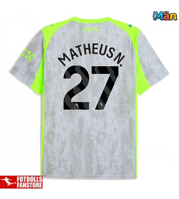 Manchester City Matheus Nunes #27 Tredje Tröja 2025-26 Kortärmad
