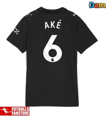 Manchester City Nathan Ake #6 Bortatröja Dam 2025-26 Kortärmad
