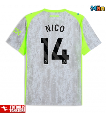 Manchester City Nico Gonzalez #14 Tredje Tröja 2025-26 Kortärmad