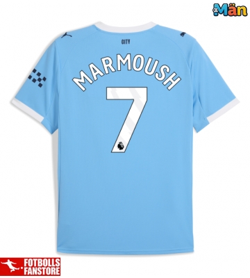 Manchester City Omar Marmoush #7 Hemmatröja 2025-26 Kortärmad