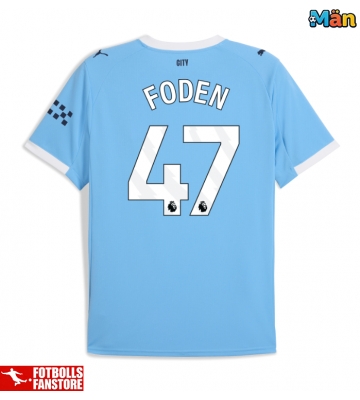 Manchester City Phil Foden #47 Hemmatröja 2025-26 Kortärmad