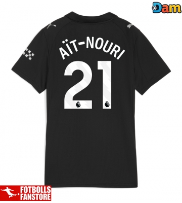 Manchester City Rayan Ait-Nouri #21 Bortatröja Dam 2025-26 Kortärmad