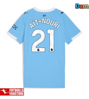 Manchester City Rayan Ait-Nouri #21 Hemmatröja Dam 2025-26 Kortärmad