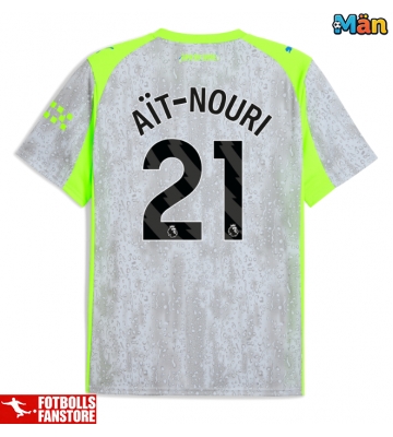 Manchester City Rayan Ait-Nouri #21 Tredje Tröja 2025-26 Kortärmad