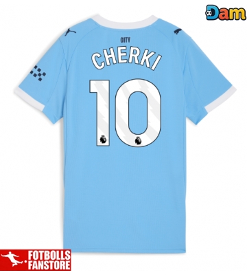 Manchester City Rayan Cherki #10 Hemmatröja Dam 2025-26 Kortärmad