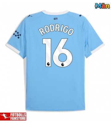 Manchester City Rodri Hernandez #16 Hemmatröja 2025-26 Kortärmad