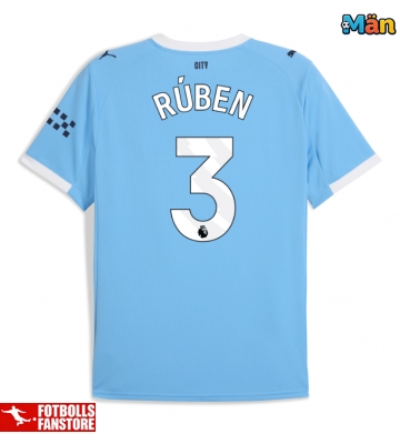 Manchester City Ruben Dias #3 Hemmatröja 2025-26 Kortärmad