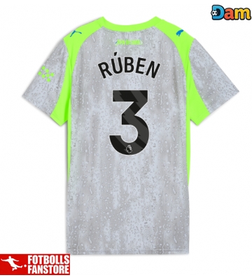 Manchester City Ruben Dias #3 Tredje Tröja Dam 2025-26 Kortärmad