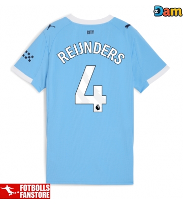 Manchester City Tijjani Reijnders #4 Hemmatröja Dam 2025-26 Kortärmad