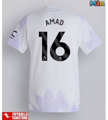 Manchester United Amad Diallo #16 Bortatröja 2025-26 Kortärmad