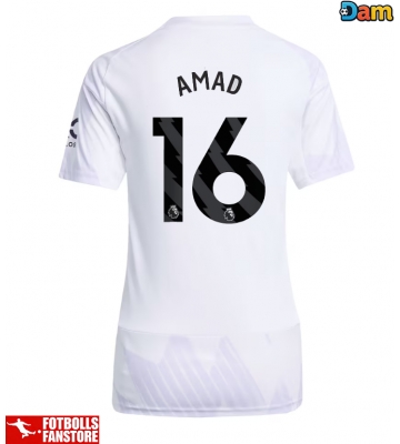 Manchester United Amad Diallo #16 Bortatröja Dam 2025-26 Kortärmad