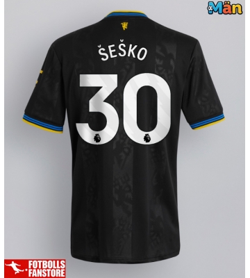 Manchester United Benjamin Sesko #30 Tredje Tröja 2025-26 Kortärmad