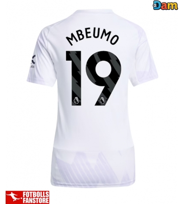 Manchester United Bryan Mbeumo #19 Bortatröja Dam 2025-26 Kortärmad