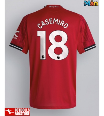 Manchester United Casemiro #18 Hemmatröja 2025-26 Kortärmad