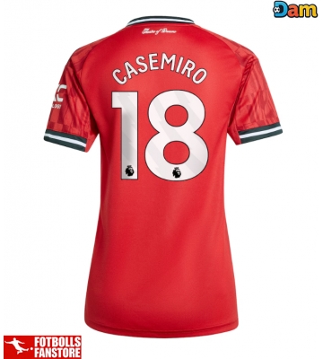 Manchester United Casemiro #18 Hemmatröja Dam 2025-26 Kortärmad