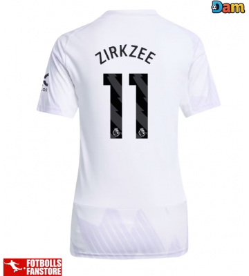 Manchester United Joshua Zirkzee #11 Bortatröja Dam 2025-26 Kortärmad