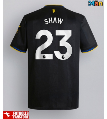 Manchester United Luke Shaw #23 Tredje Tröja 2025-26 Kortärmad