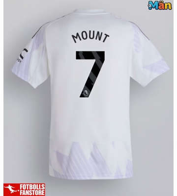 Manchester United Mason Mount #7 Bortatröja 2025-26 Kortärmad