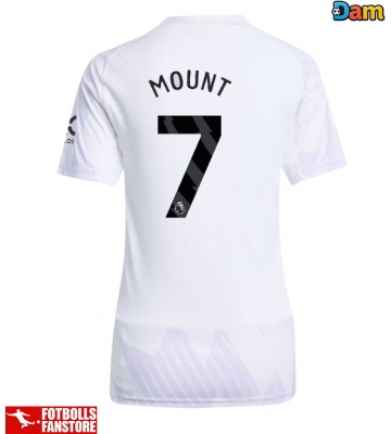Manchester United Mason Mount #7 Bortatröja Dam 2025-26 Kortärmad