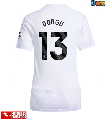Manchester United Patrick Dorgu #13 Bortatröja Dam 2025-26 Kortärmad