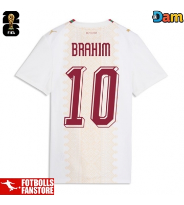 Marocko Brahim Diaz #10 Bortatröja Dam VM 2026 Kortärmad
