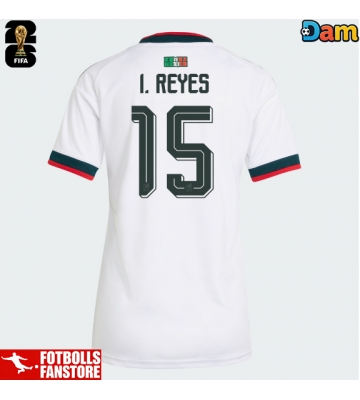 Mexiko Israel Reyes #15 Bortatröja Dam VM 2026 Kortärmad