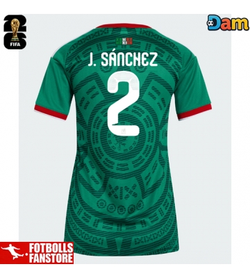 Mexiko Jorge Sanchez #2 Hemmatröja Dam VM 2026 Kortärmad