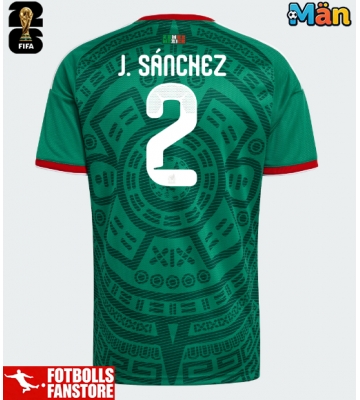 Mexiko Jorge Sanchez #2 Hemmatröja VM 2026 Kortärmad
