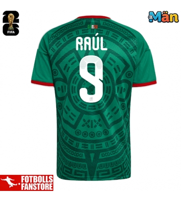Mexiko Raul Jimenez #9 Hemmatröja VM 2026 Kortärmad