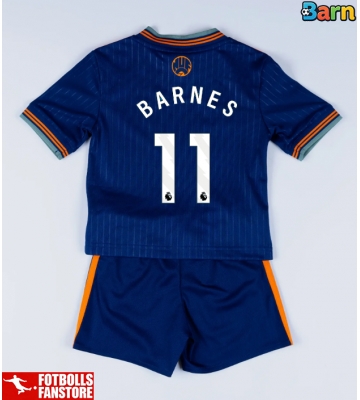Newcastle United Harvey Barnes #11 Tredje Tröja Barn 2025-26 Kortärmad (+ Korta byxor)